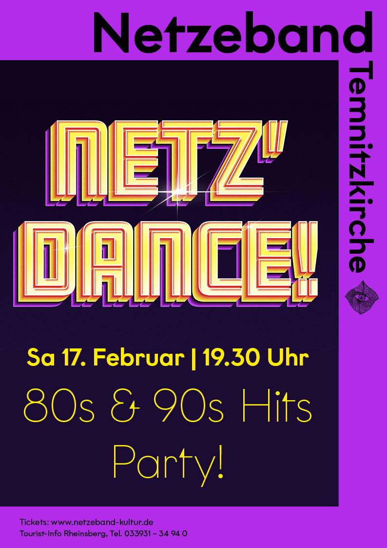 Plakat für NETZ' DANCE