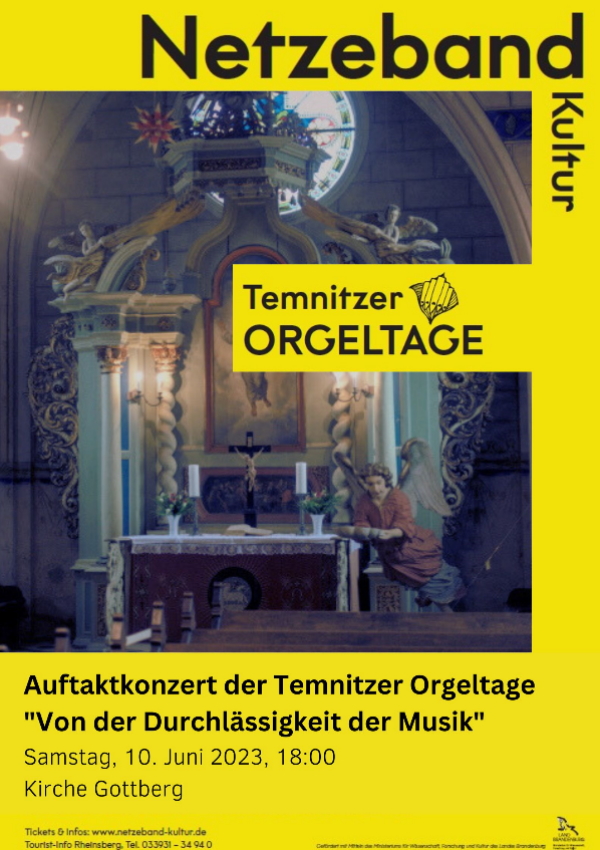 Auftaktkonzert Temnitzer Orgeltage
